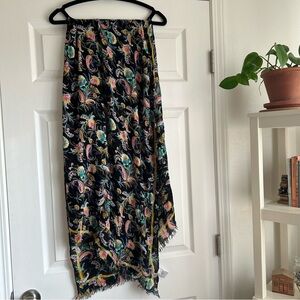 Ann Taylor Loft floral modal scarf